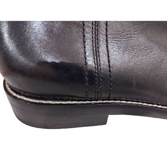 COLE HAAN HARRINGTON GRAND BLACK TALL LEATHER RIDING BOOT NOOB SZ 7B - Picture 5 of 15